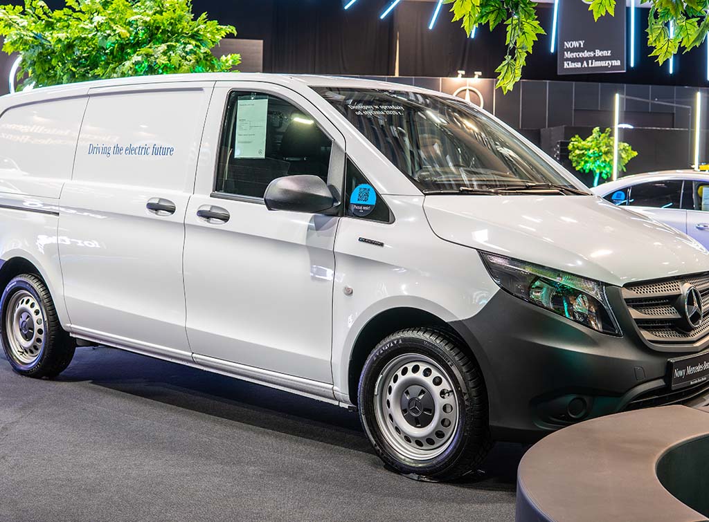 Mercedes electric van