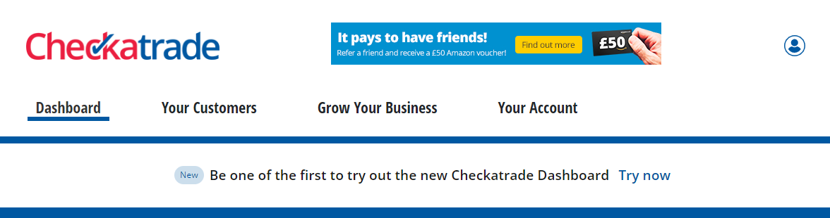 Try the new Checkatrade web app