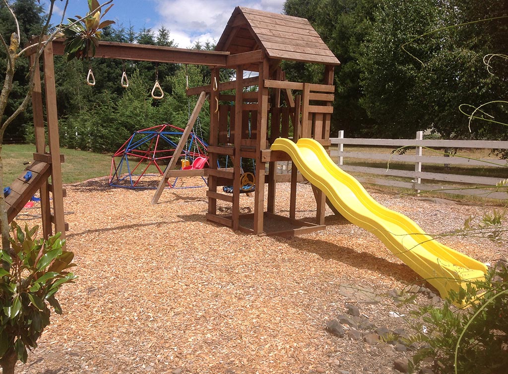 Landscaped play area