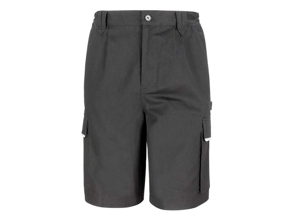 Mens Workwear Shorts Black