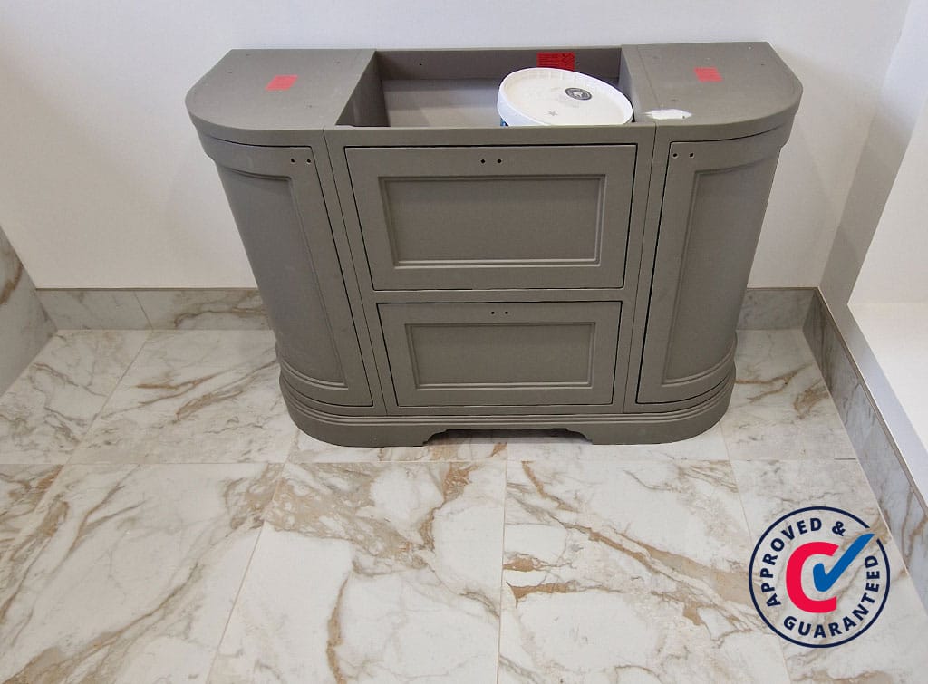 Tiled skirting by Checkatrade member