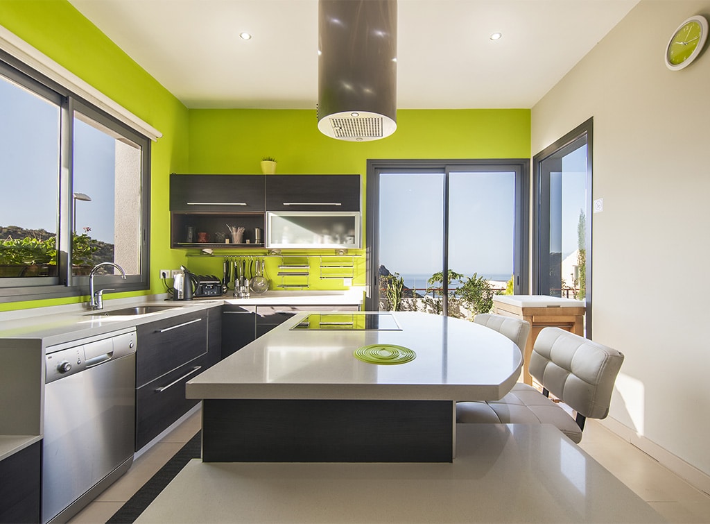 Green kitchen
