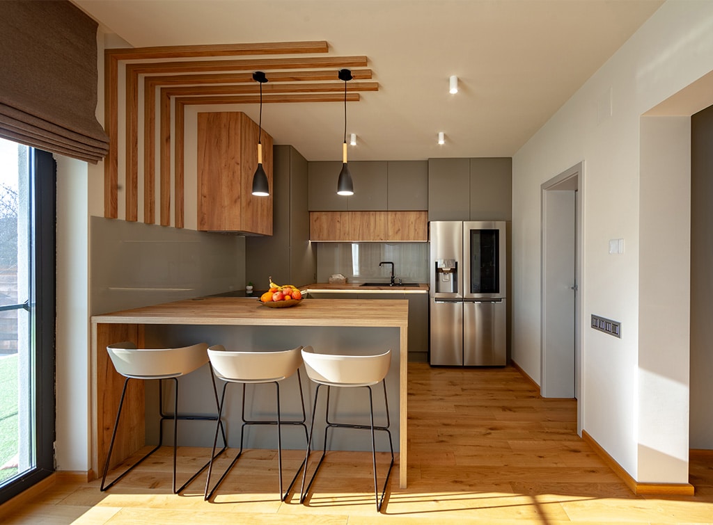 U-shape kitchen