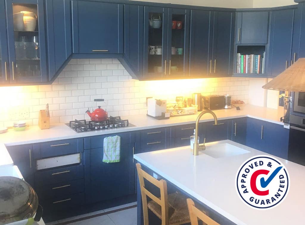 After spray paint by Surrey Kitchens