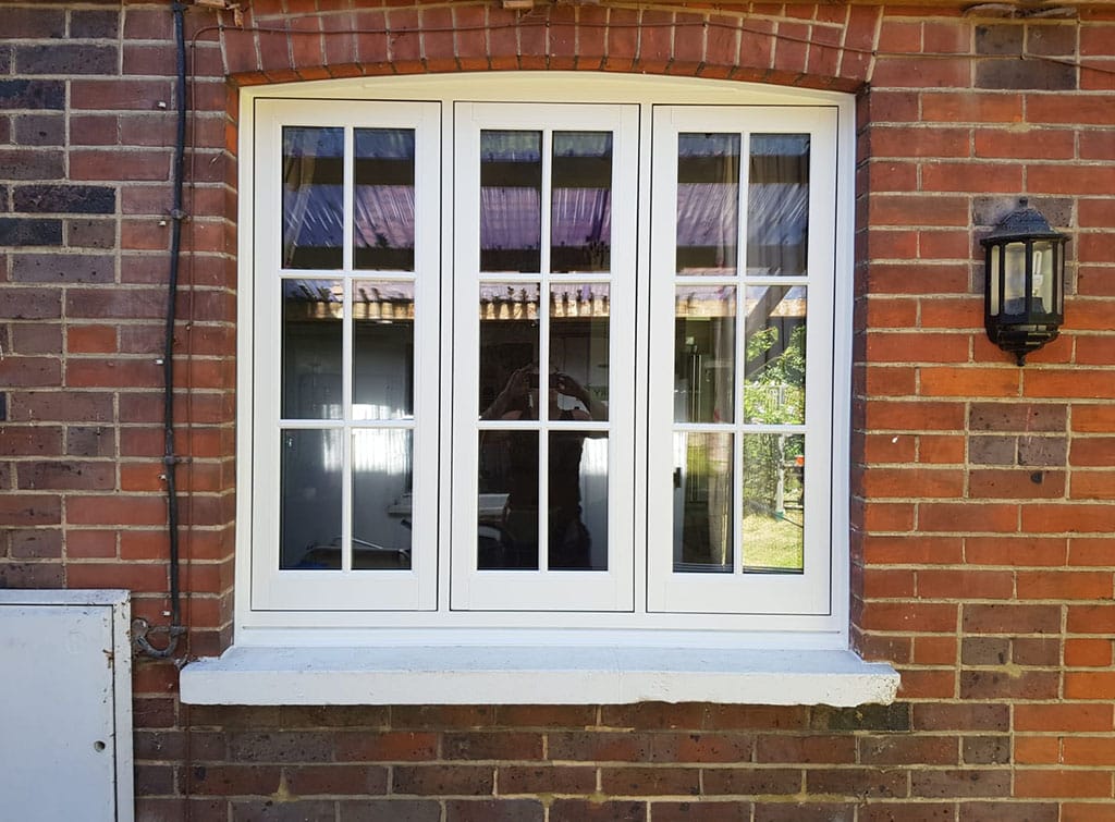 UpVC casement windows