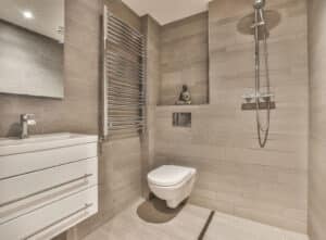 Small bathroom wetroom