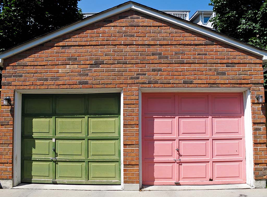 Garage door shop paint ideas