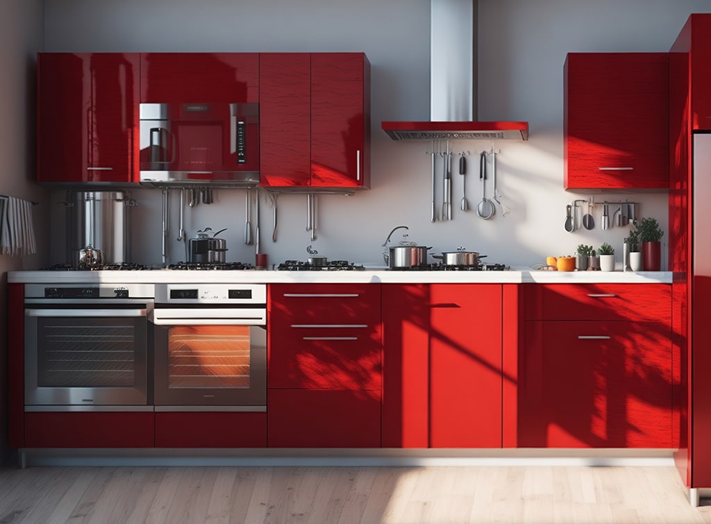 Red Kitchen Design Ideas