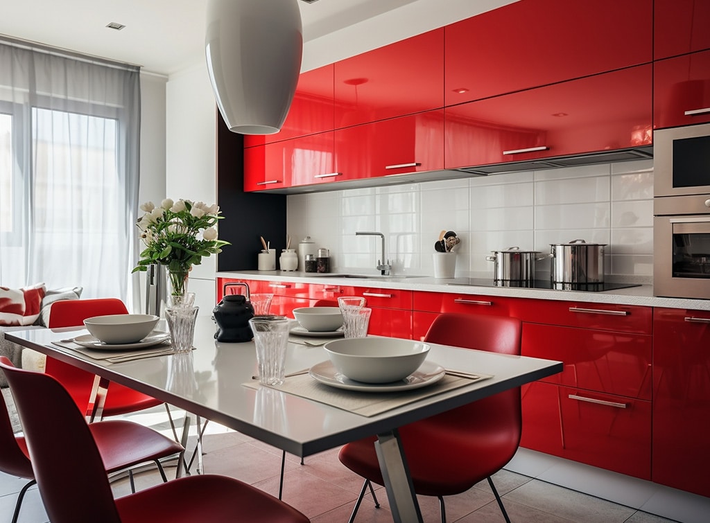 Red Kitchen Design Ideas