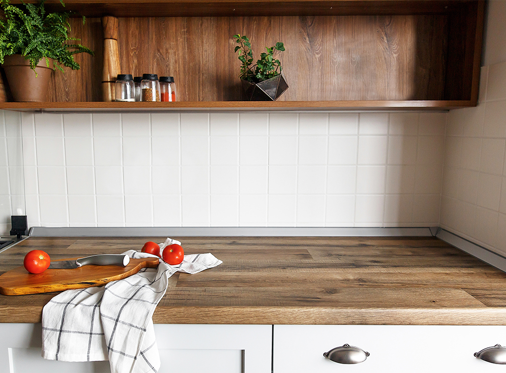 kitchen worktop options for a modern farmhouse
