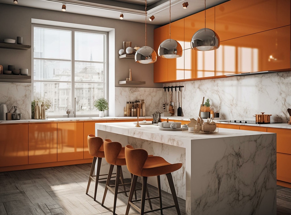 11 Jaw Dropping Orange Kitchen Ideas