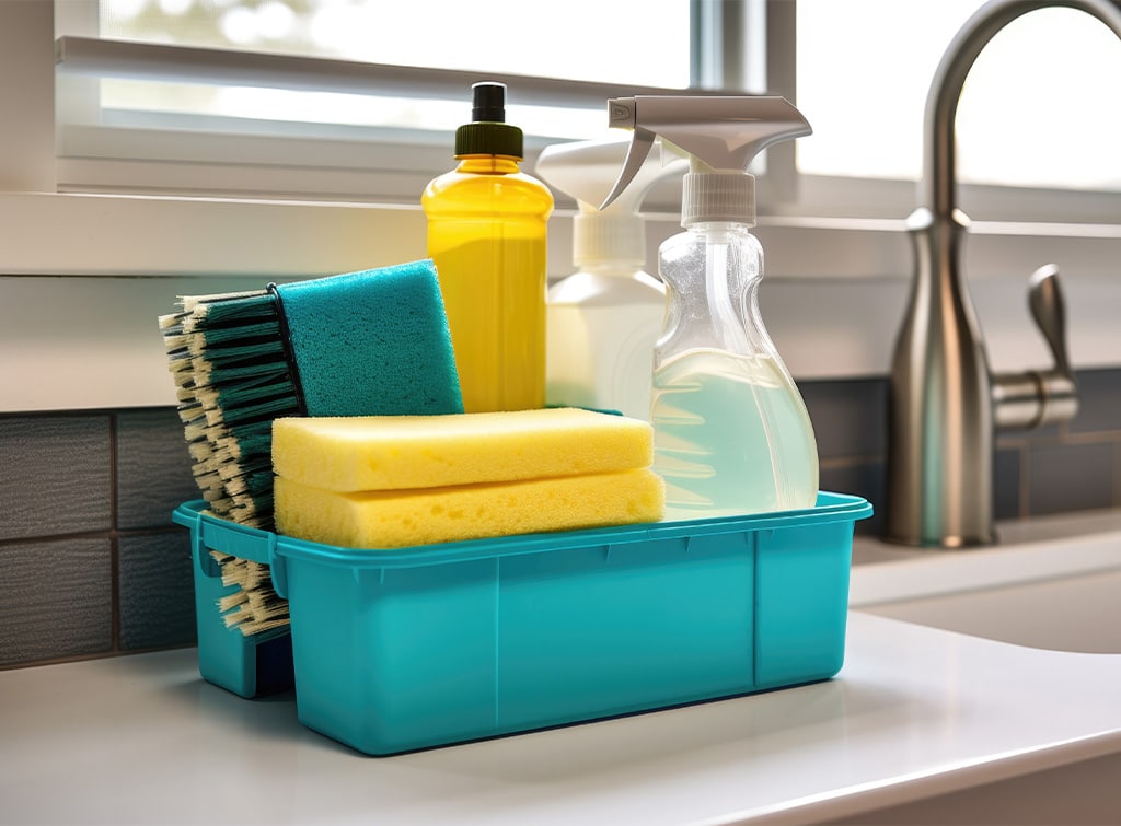 cleaning caddy