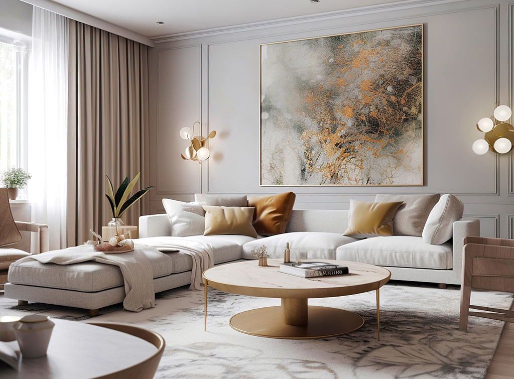 25 Stunning Neutral Living Room Ideas