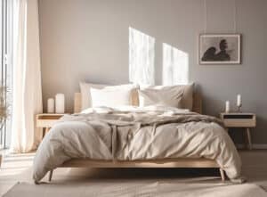 cream bedroom design