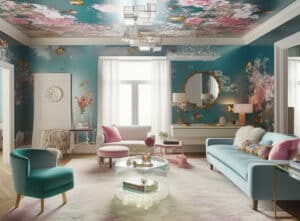 decorative ceilings - wallpaper