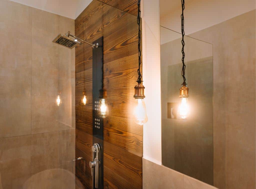 Industrial bathroom ceiling light discount