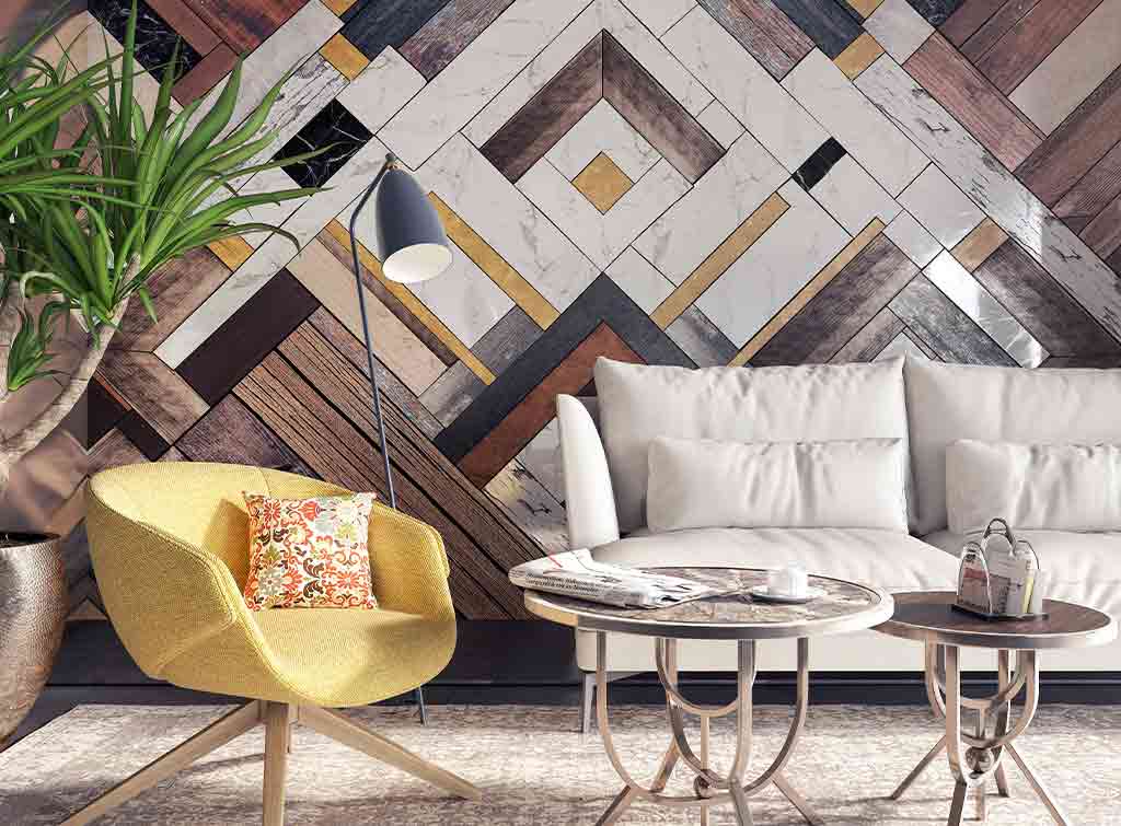 Modern Living Room Wallpaper Ideas for 2023 | Checkatrade
