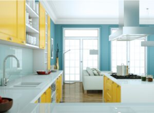 Two-toned kitchen ideas for fresh and bright interiors