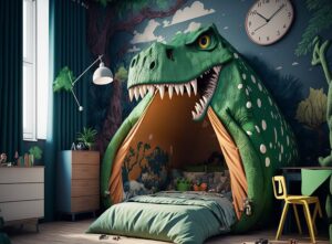 Dinosaur bedroom ideas feature