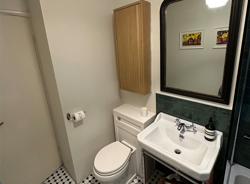 Bathroom transformation in London