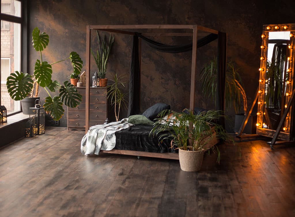 Brown bedroom cheap