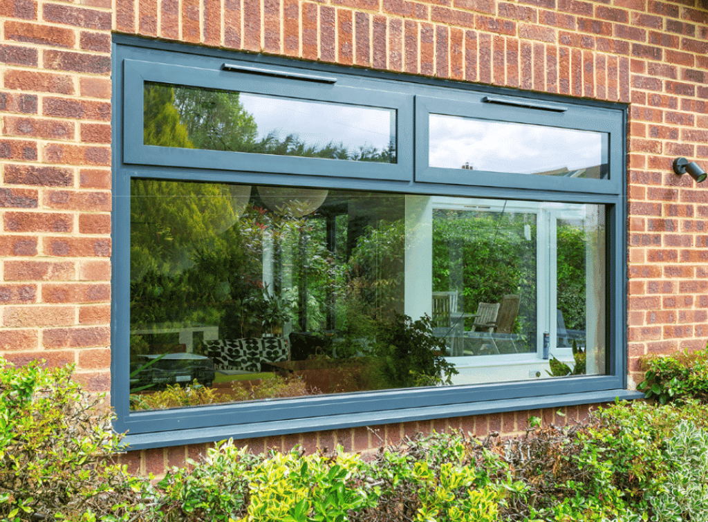 Anthracite aluminium window