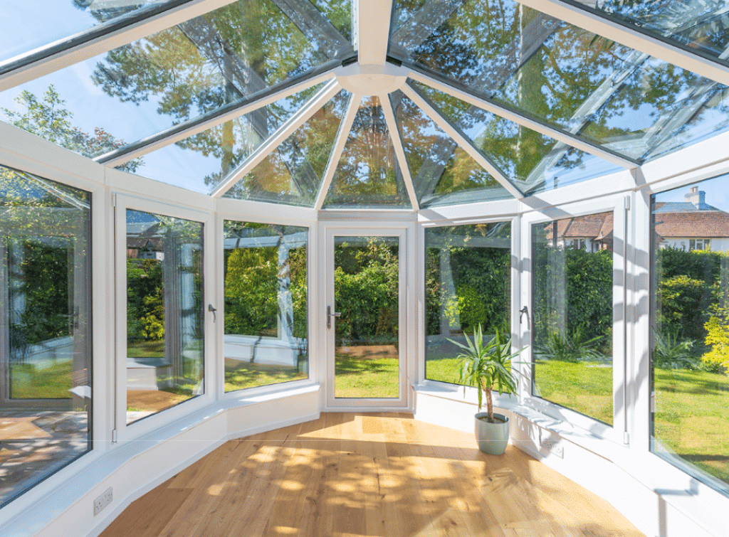New anthracite conservatory internal shot
