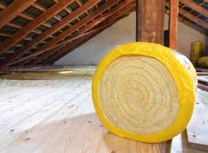 Loft insulation guide feature