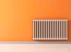 radiator in a home
