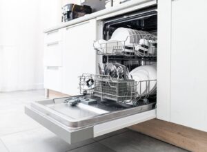 Integrated dishwasher