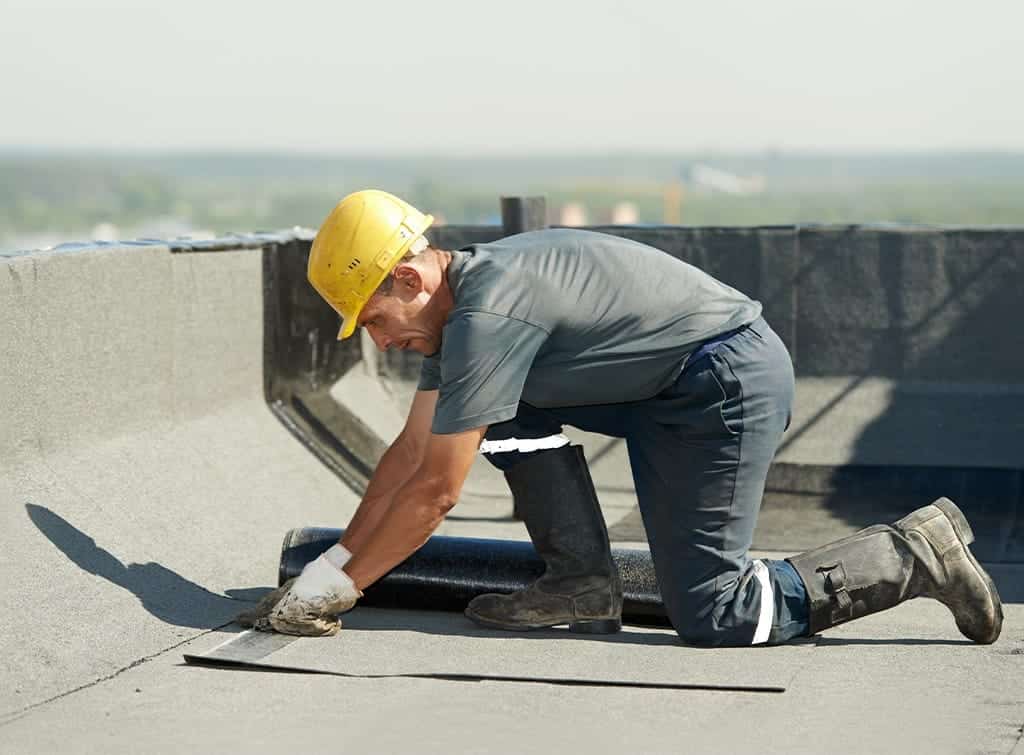 Flat roof repair near me
